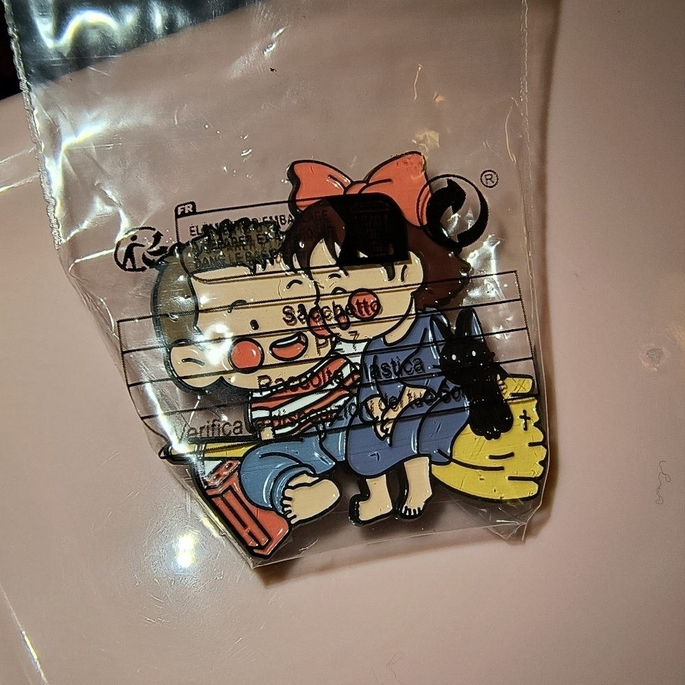 Colorful Cartoon Character Enamel Pin Kiki's Delivery Service Disney Enamel Pin